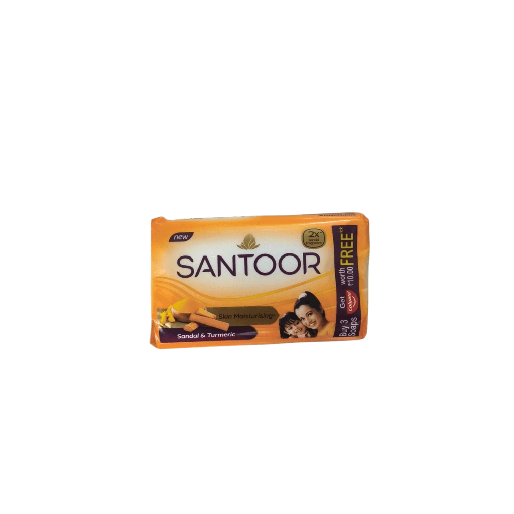 SANTOOR SANDAL & TURMERIC SOAP 100GM