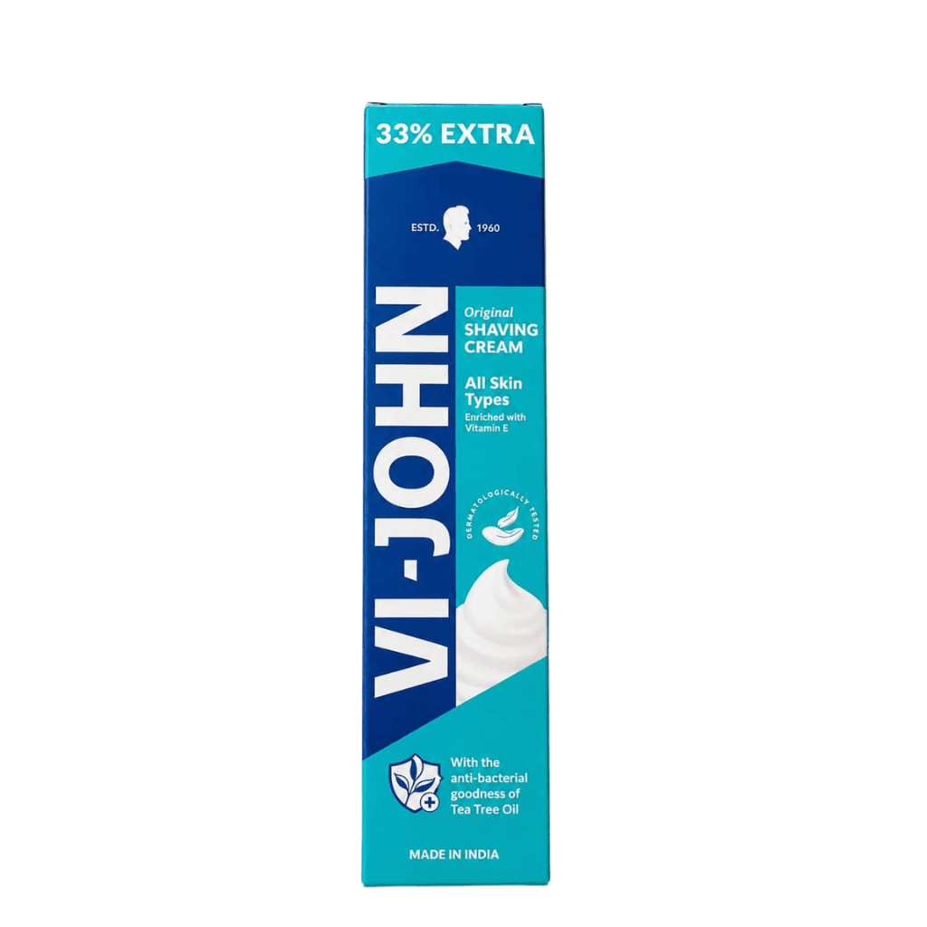 VI JOHN ORIGINAL SHAVING CREAM 124 GM