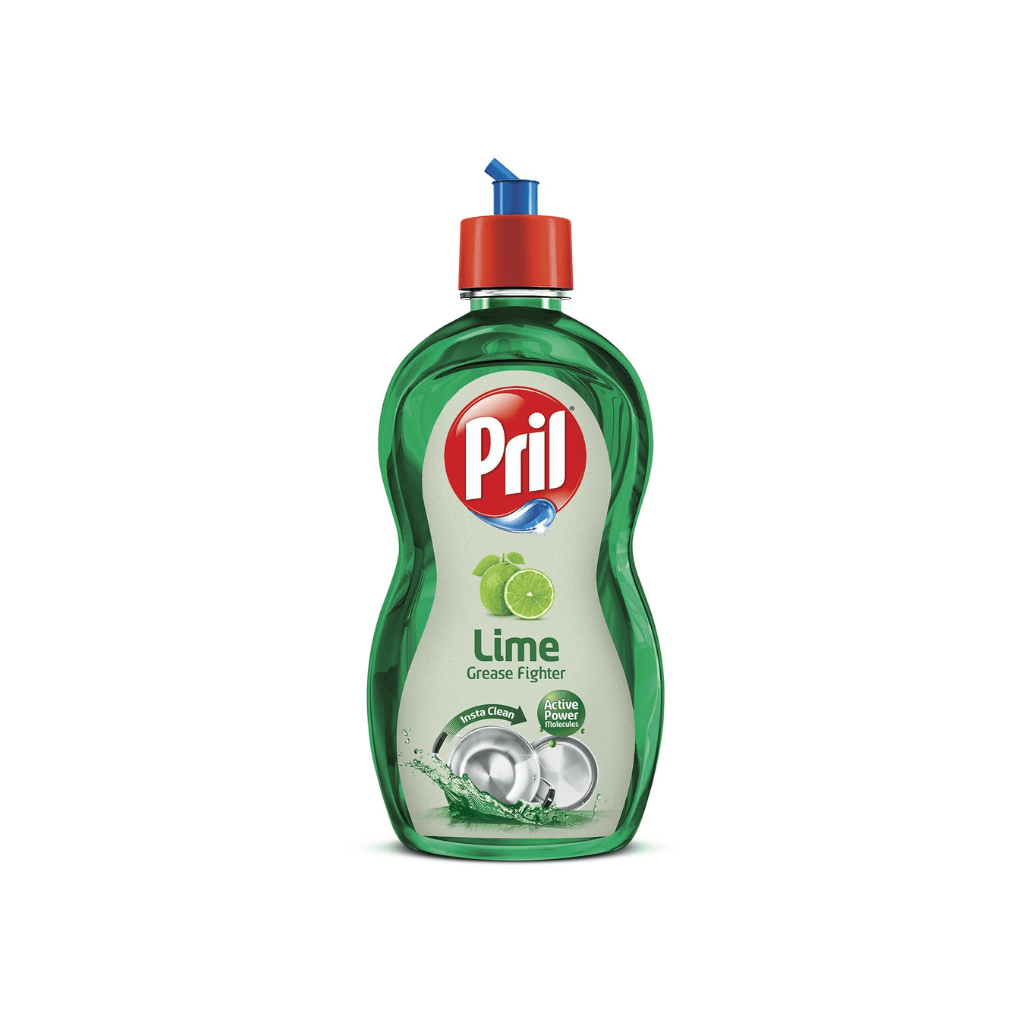 PRIL LIME LIQUID DISHWASH GEL 225 ML