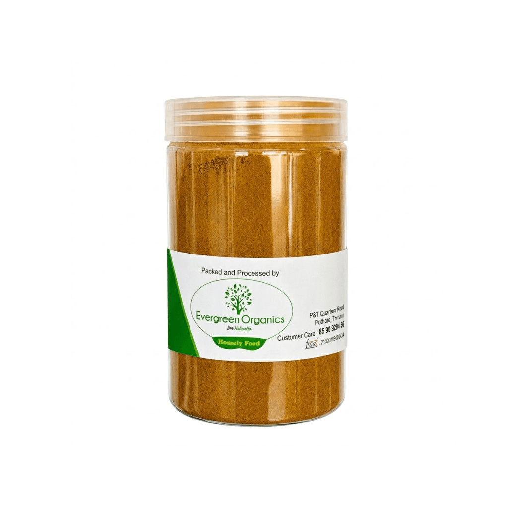 EVERGREEN ORGANICS - NATURAL TURMERIC POWDER 200G