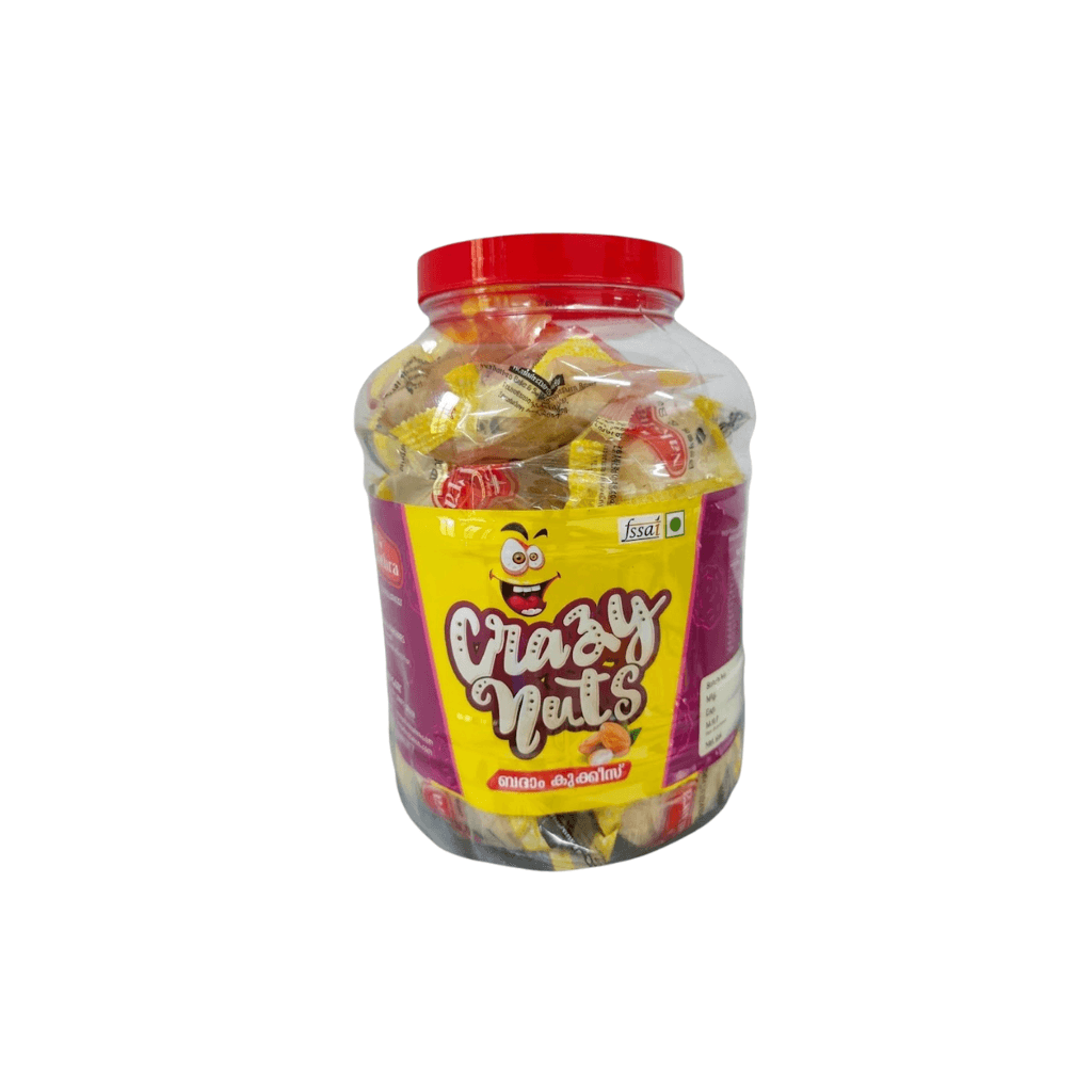 NAKSHATHRA BAKERS & SAVOURIES - BADAM COOKIES 2x20 POUCHES PER A JAR