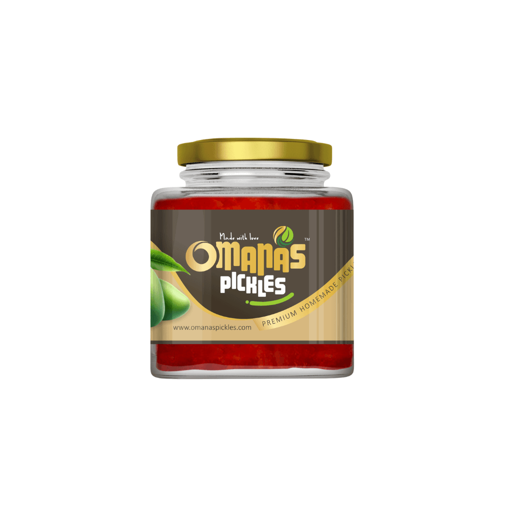 OMANAS PICKLES - Premium Home Made Mango Pickle 250g