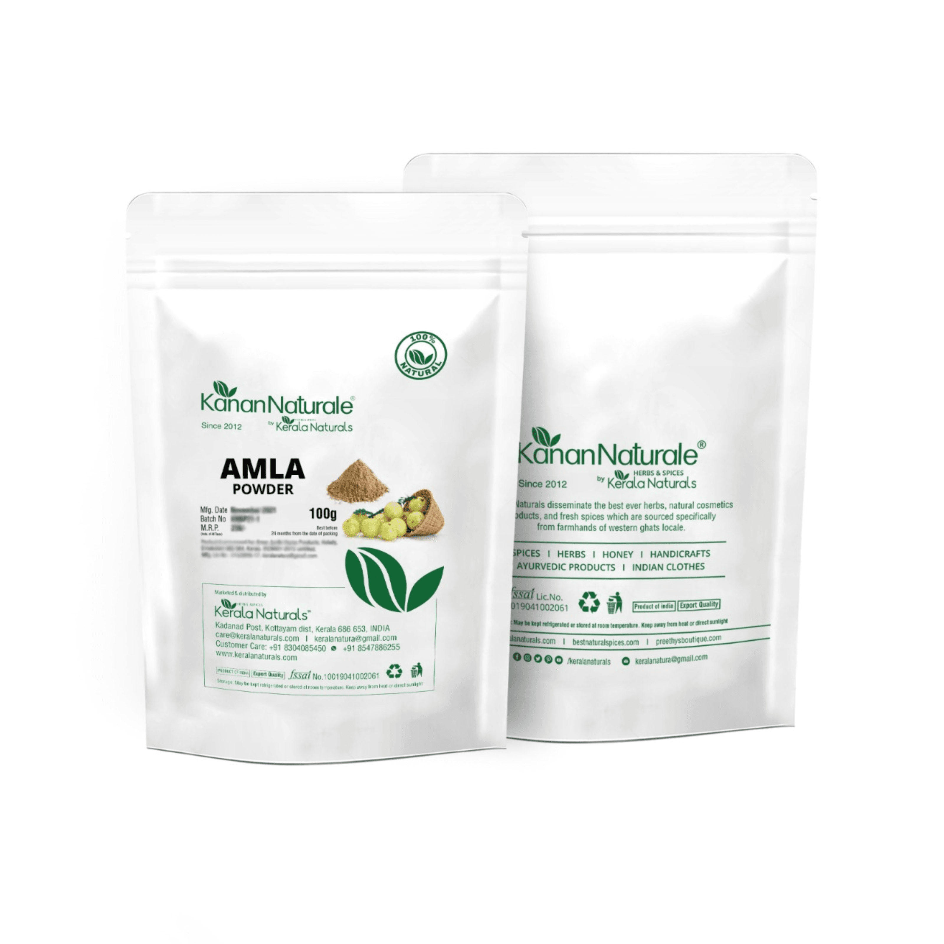 KERALA NATURALS - Amla Powder 100g