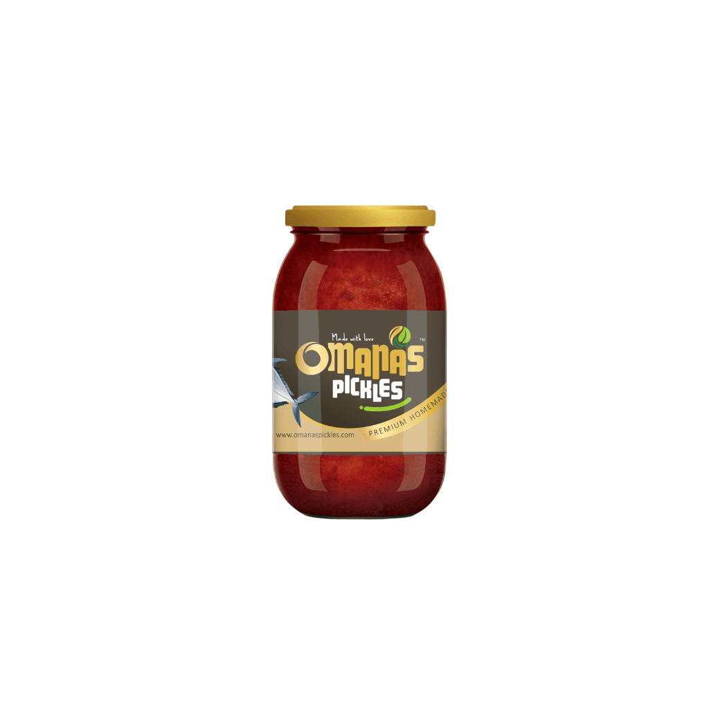 OMANAS PICKLES - Premium Home Made Fish Pickle 400g