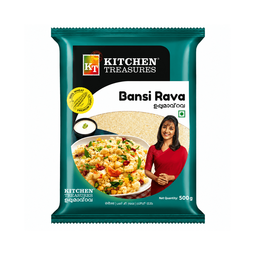 Kitchen Treasures Bansi Rava 500gm