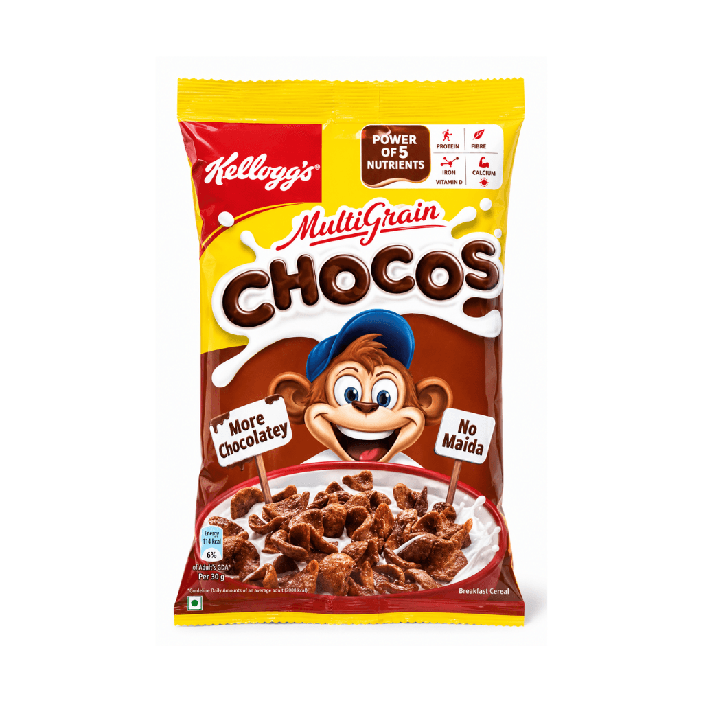 KELLOGGS MULTIGRAIN CHOCOS 127 GM