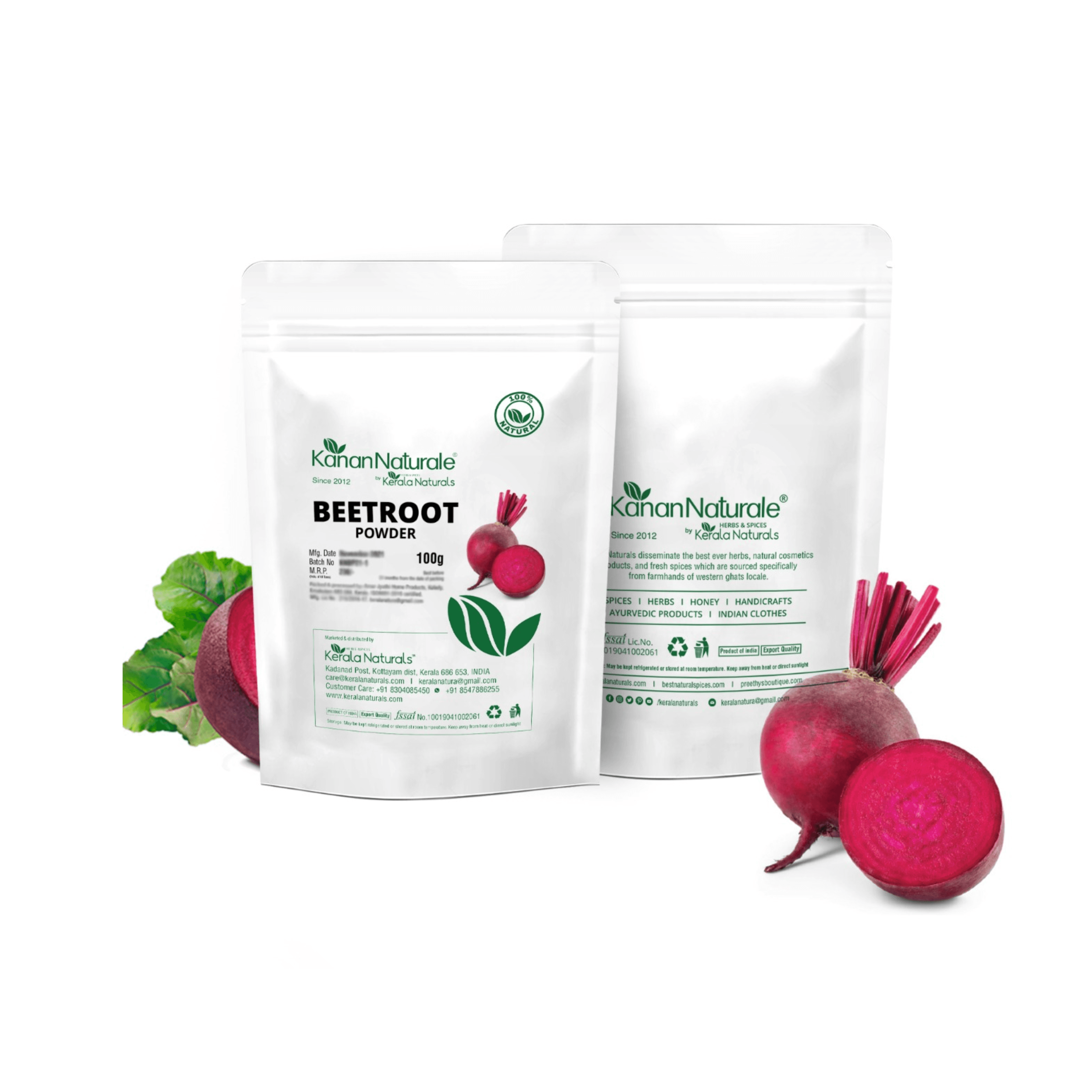 KERALA NATURALS - Beetroot Powder 100g