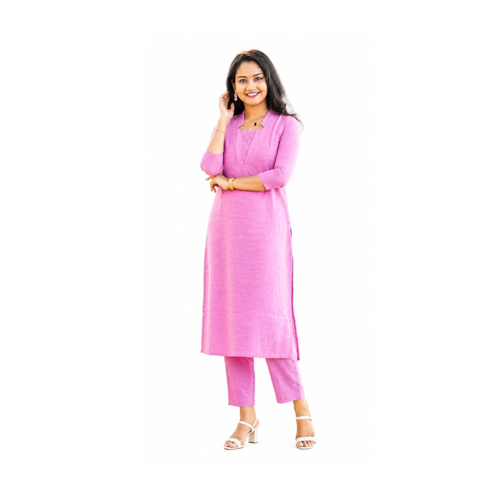 PINK BLISS KURTI(WITH LINING)