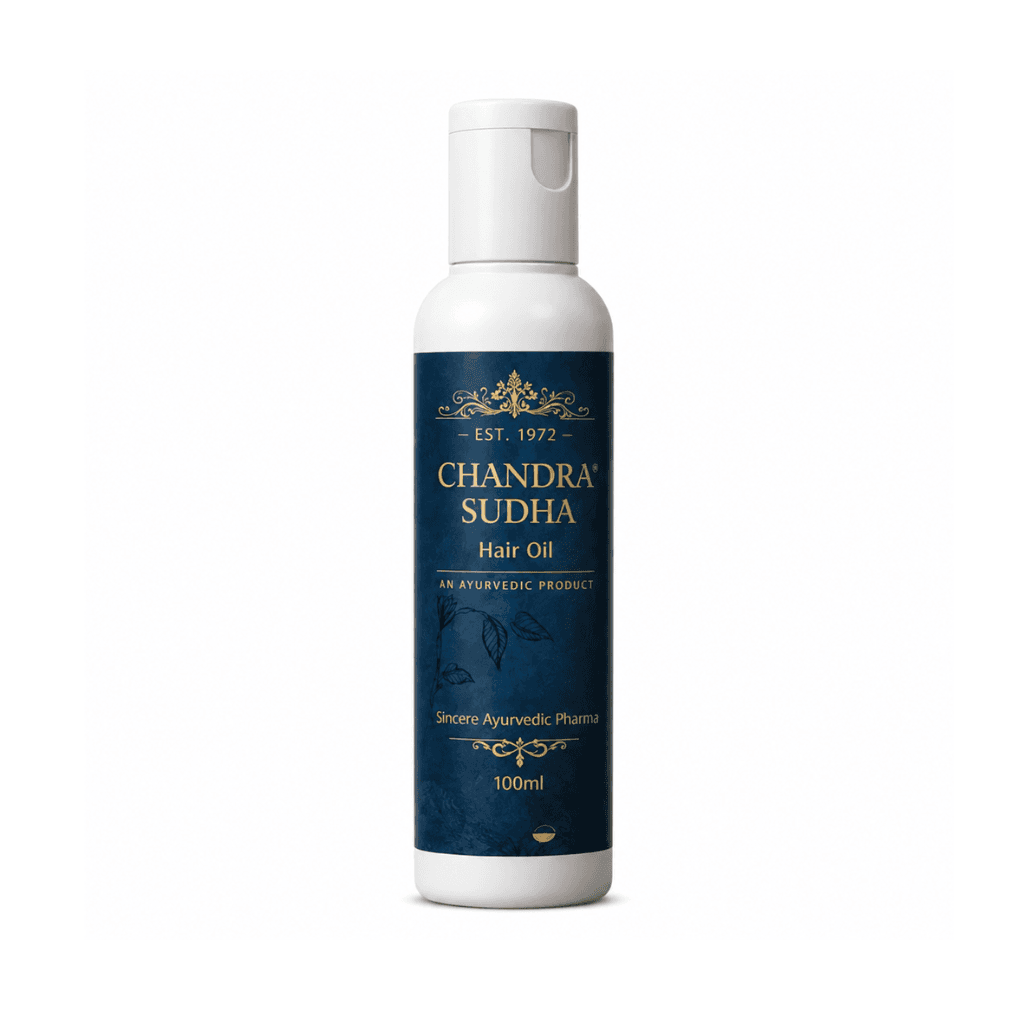 CHANDRA SUDHA - AYURVEDIC HAIR OIL FOR PERMANENT HAIR LOSS , CHEMICAL-FREE & NATURAL