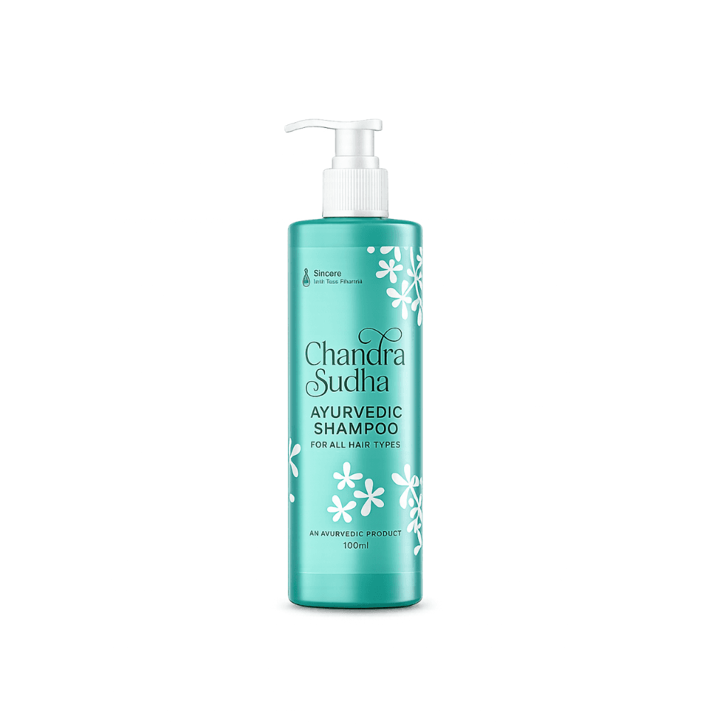CHANDRA SUDHA - NATURAL HAIR LOSS CONTROL & STRENGTHENING HERBAL HAIR SHAMPOO 100 ML