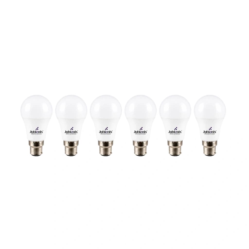 JUBIONIX 9W LED BULB COMBO PACK (PACK OF 6)