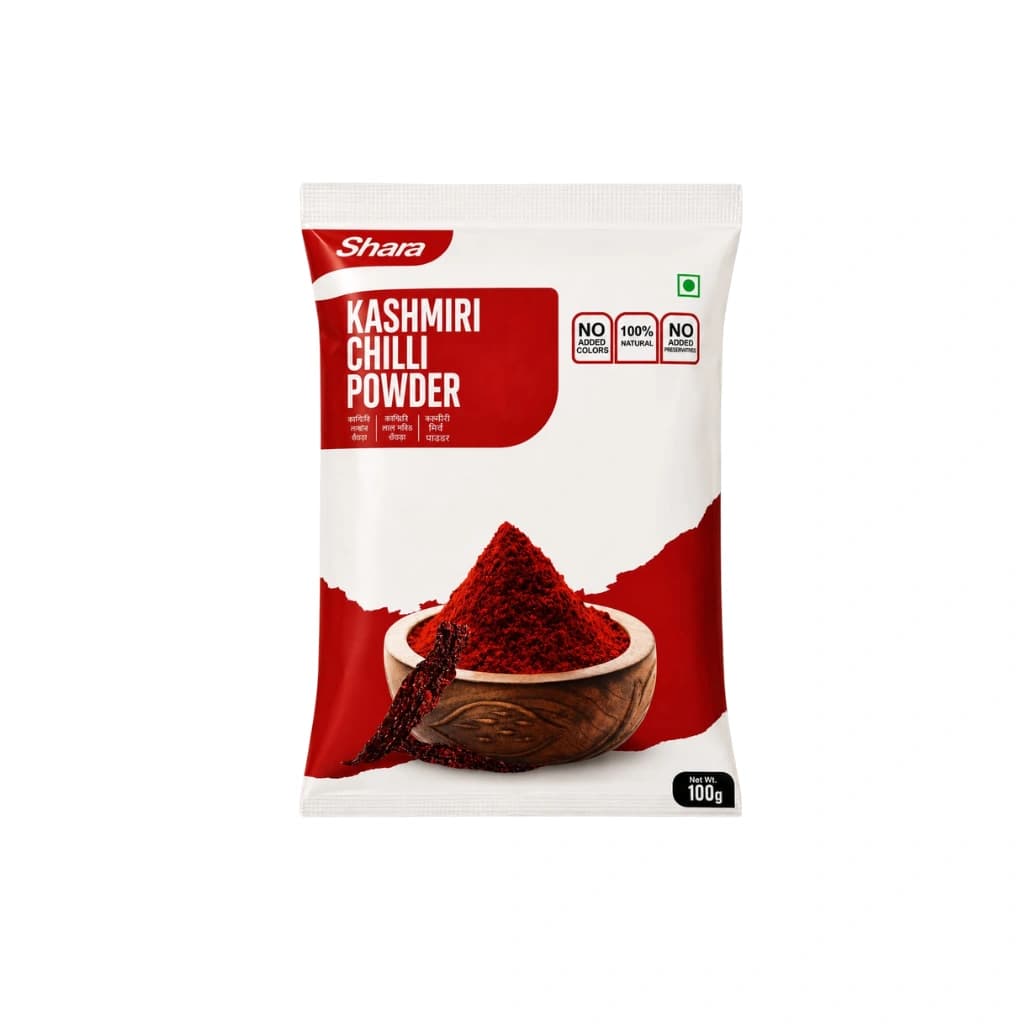 CUCINA BY SHARA - NATURAL KASHMIRI CHILLI POWDER 100 GM