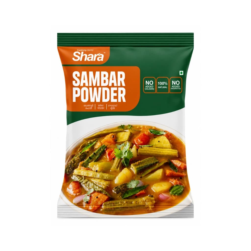 CUCINA BY SHARA - HOME MADE SAMBAR POWDER 100 GM