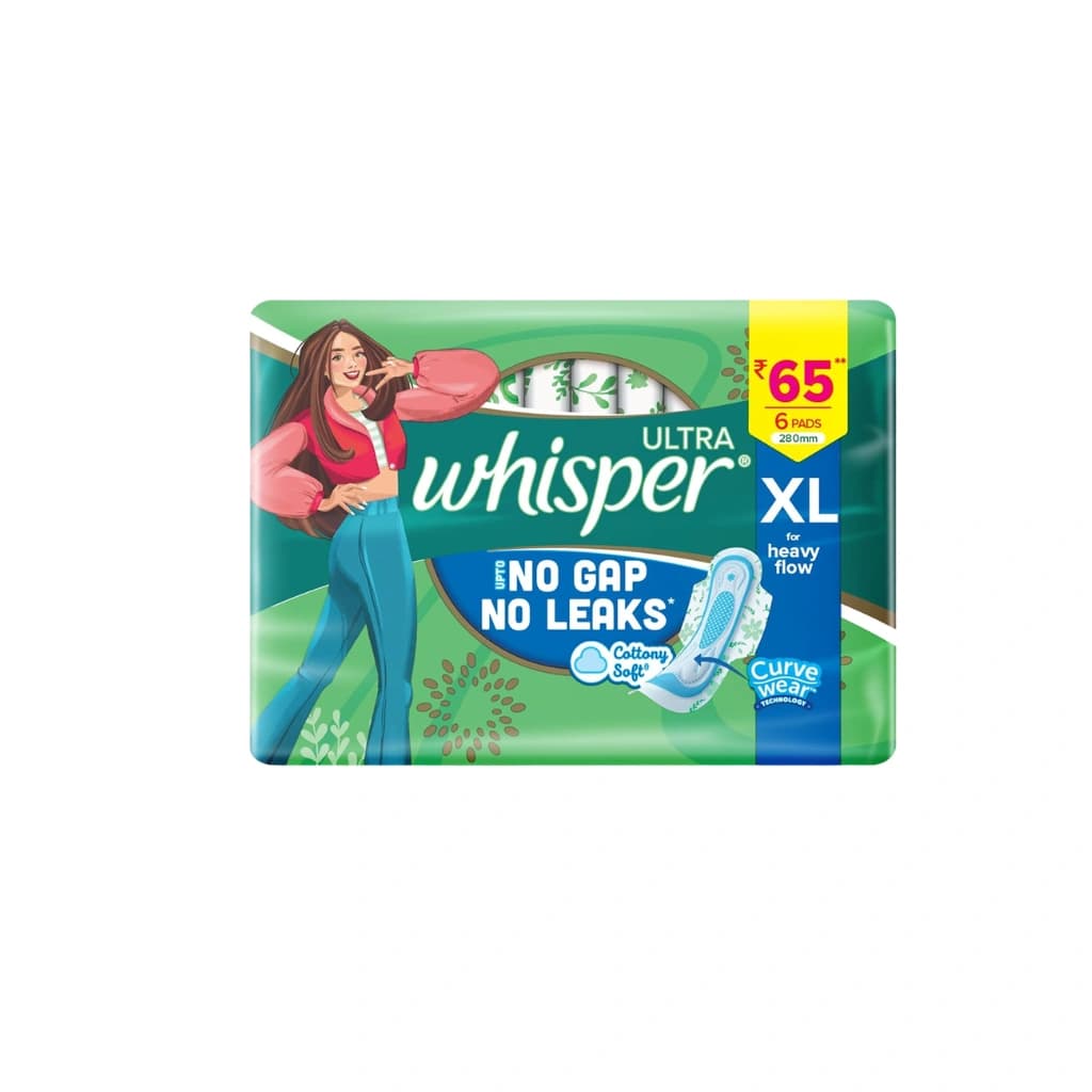 Whisper Ultra Xl 6Pcs