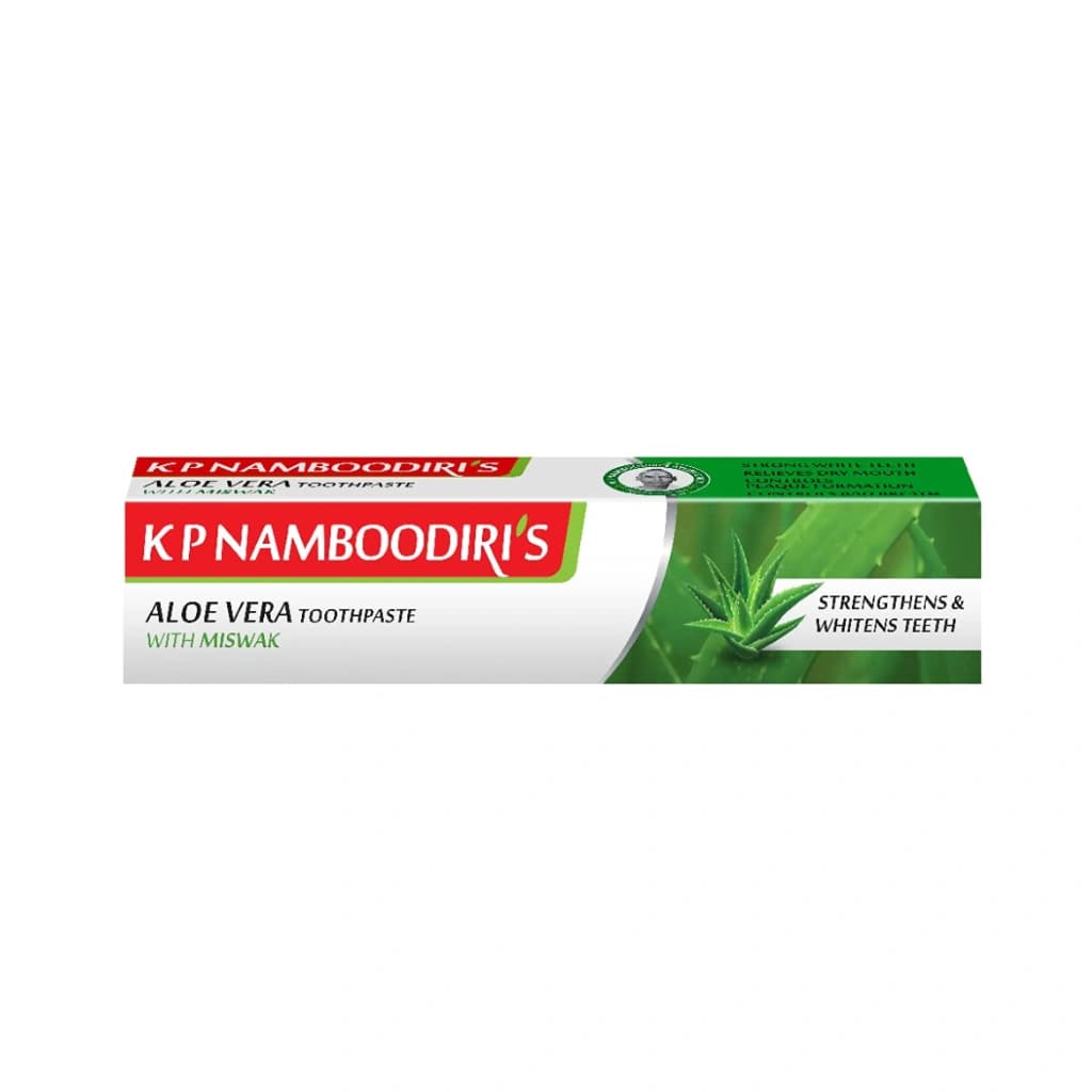 K P NAMBOODIRI'S ALOE VERA HERBAL TOOTH PASTE 100 GM