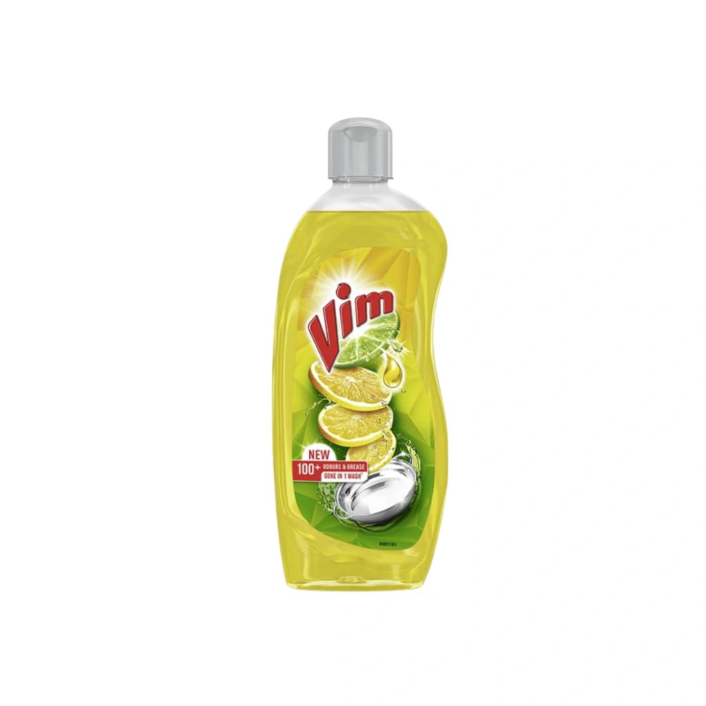VIM DISHWASH LIQUID GEL LEMON 500ML BOTTLE