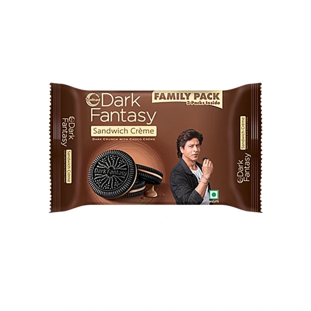 SUNFEAST DARK FANTACY SANDWICH CHOCO CREME FAMILY PACK