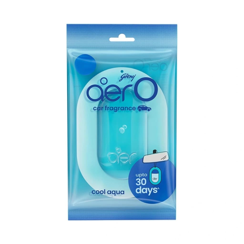 GODREJ AERO CAR FRAGRANCE COOL AQUA 7.5 GM