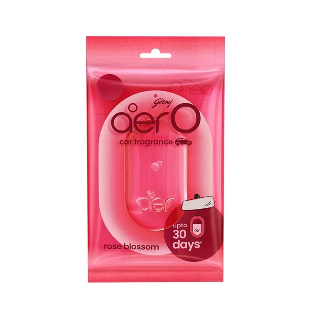 GODREJ AERO CAR FRAGRANCE ROSE BLOSSOM 7.5 GM
