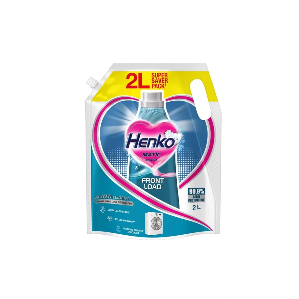HENKO MATIC LIQUID FRONT LOAD 2 LTR SUPER SAVER PACK