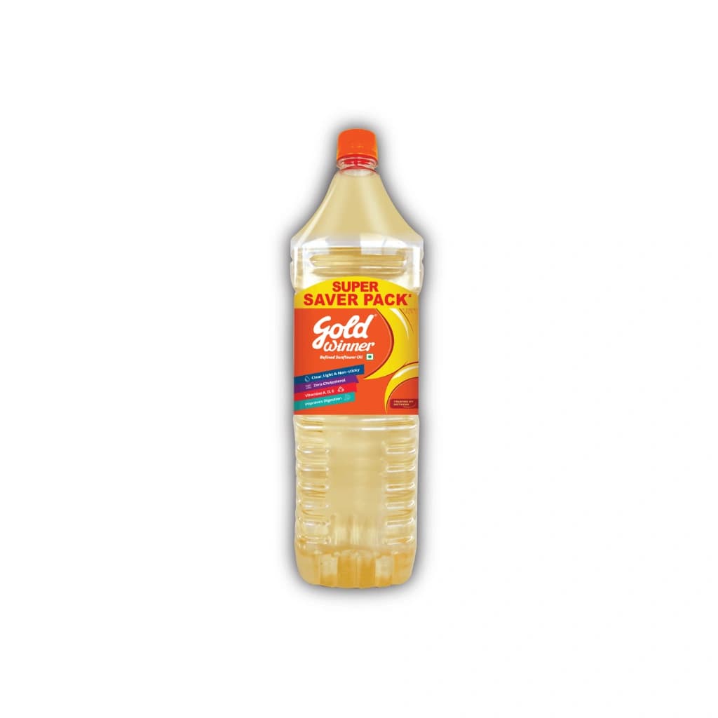 GOLD WINNER REFINED SUNFLOWER OIL 2 LTR