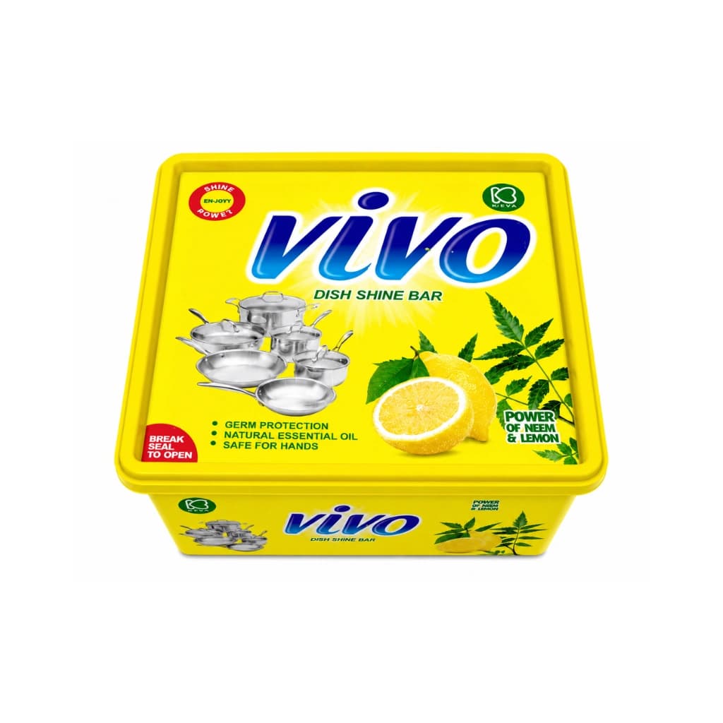 Vivo Dish Shine Bar Power of Neem and Lemon 500gm
