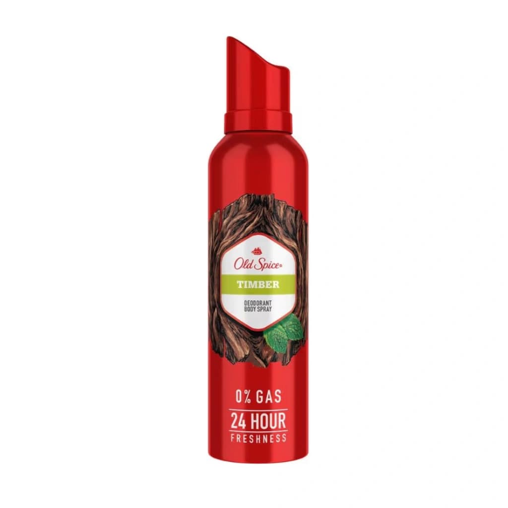 OLD SPICE TIMBER DEODORANT BODY SPRAY 140 ML