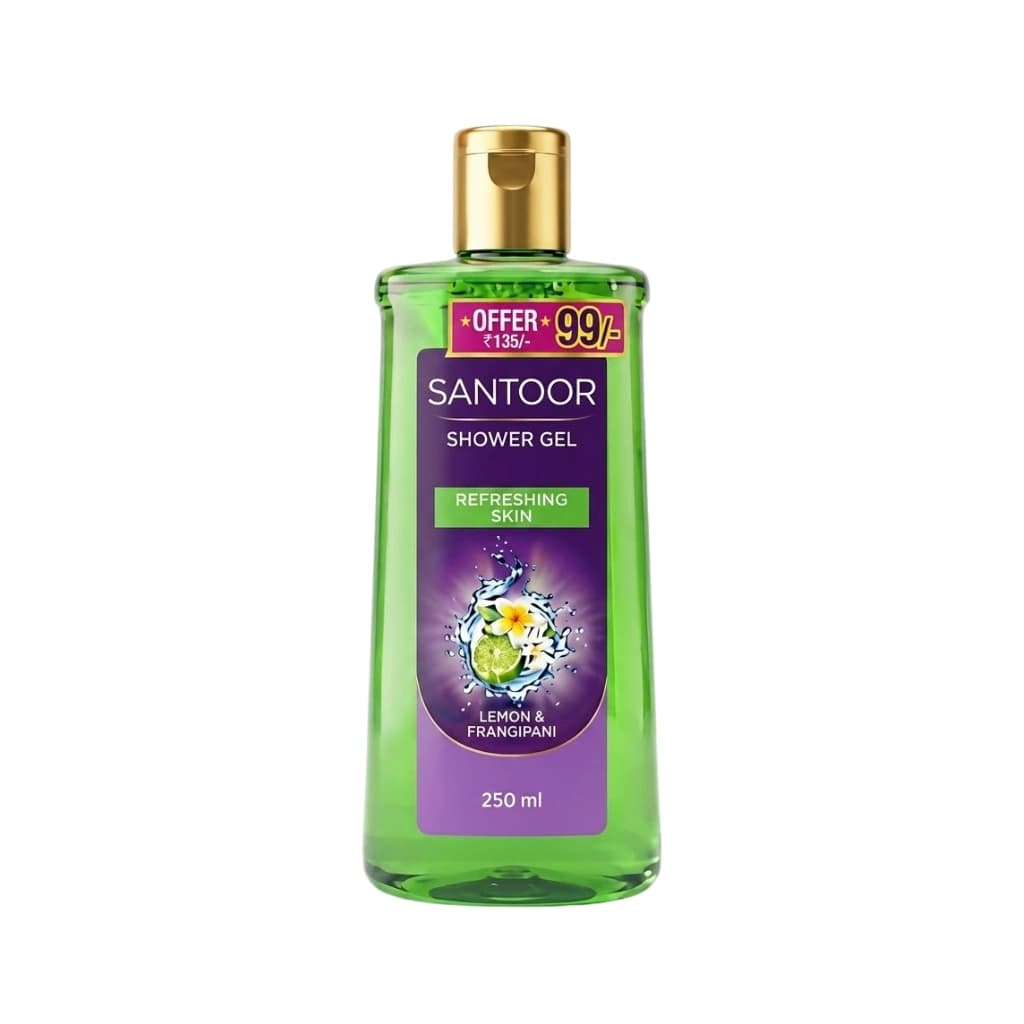 SANTOOR SHOWER GEL LEMON & FRANGIPANI 250 ML