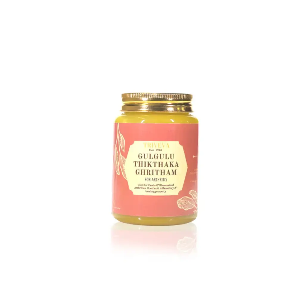TRIVEVA'S AUTHENTIC AYURVEDIC GULGULU THIKTHAKA GHRITHAM
