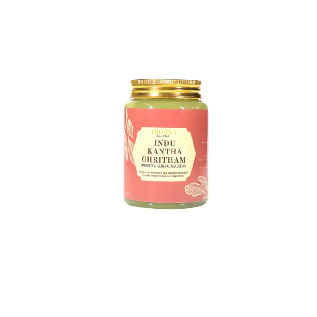 TRIVEVA'S AUTHENTIC AYURVEDIC INDUKANTHA GHRITHAM