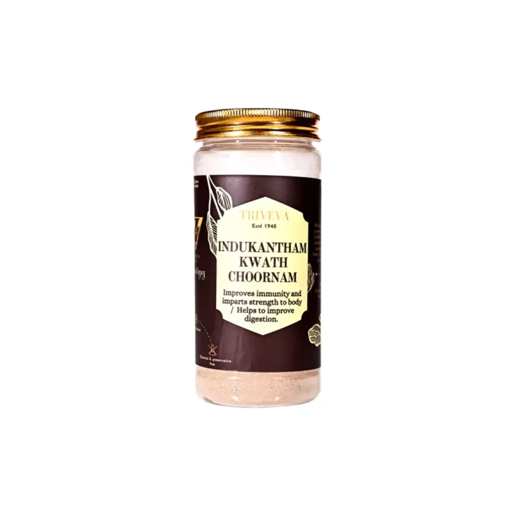 TRIVEVA'S AUTHENTIC AYURVEDIC INDUKANTHAM KWATH CHOORNAM
