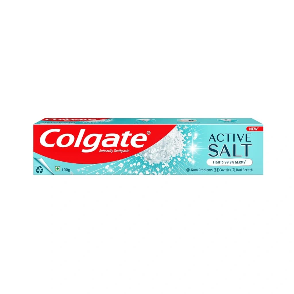 COLGATE ACTIVE SALT ANTICAVITY TOOTHPASTE 100 GM