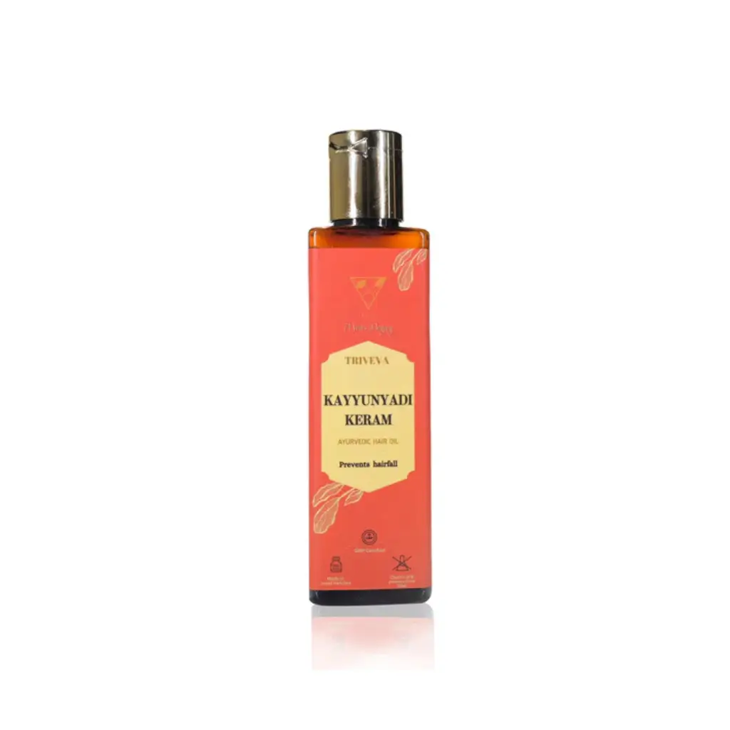 TRIVEVA'S AUTHENTIC AYURVEDIC KAYYUNYADI KERAM FOR A HEALTHY HAIR