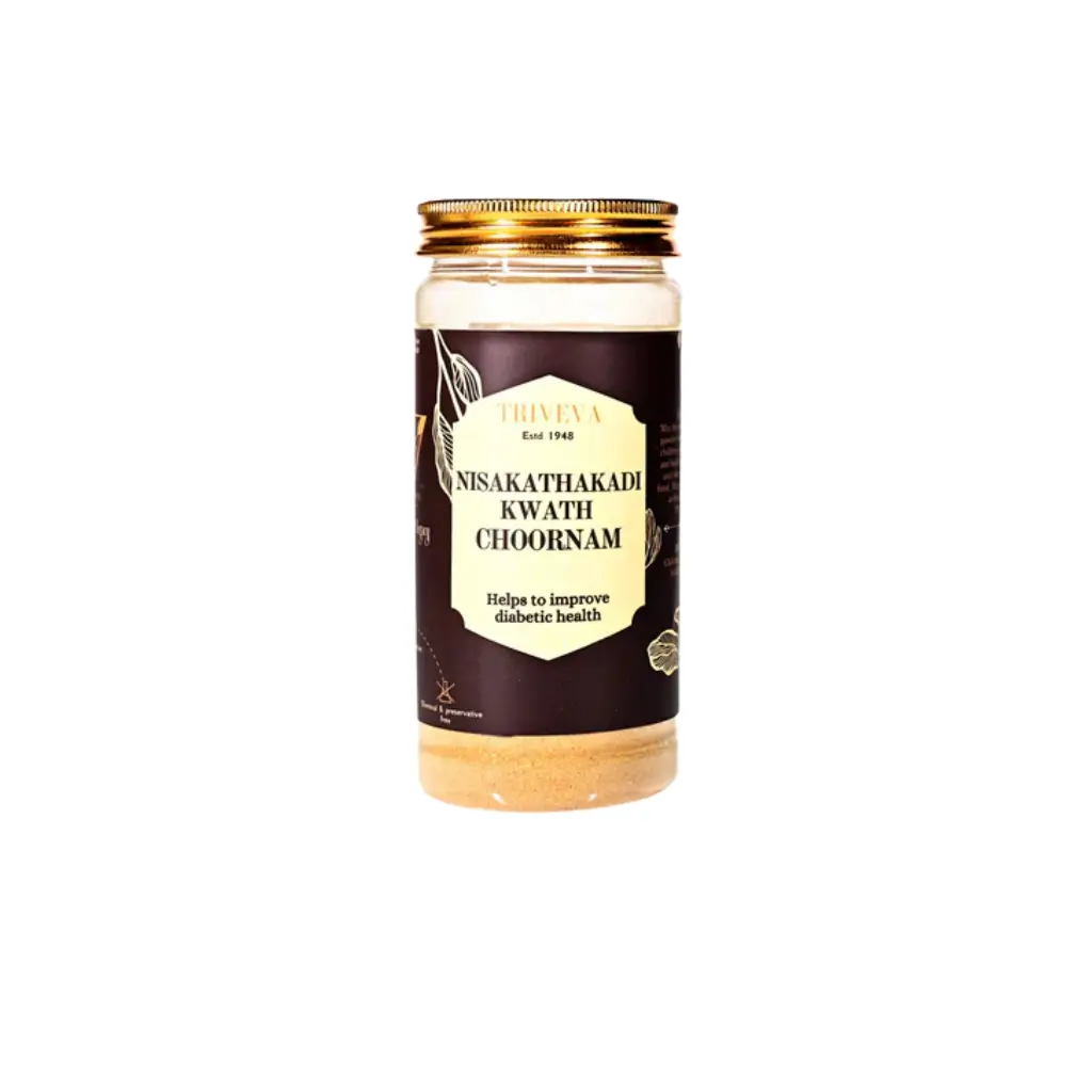 TRIVEVA'S AUTHENTIC AYURVEDIC NISAKATHAKADI KWATH CHOORNAM