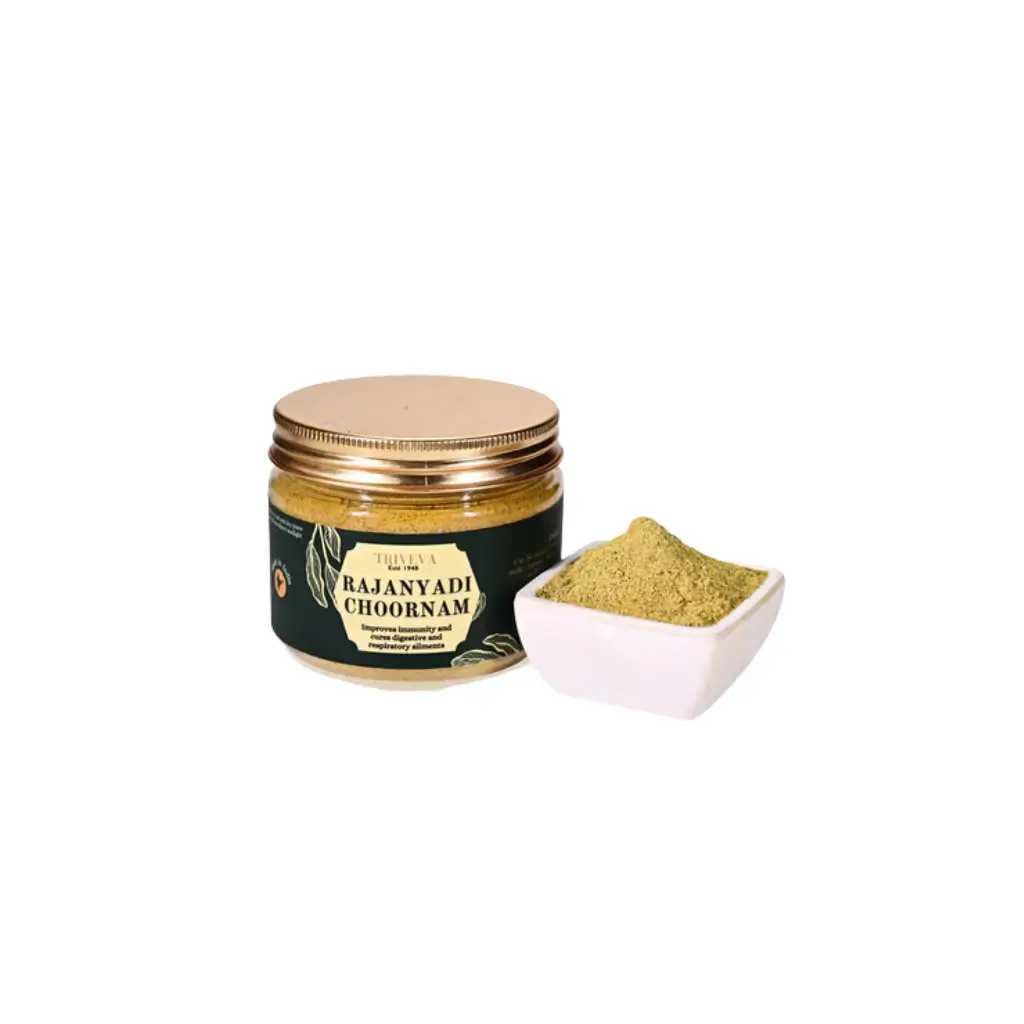 TRIVEVA'S AUTHENTIC AYURVEDIC RAJANYADI CHOORNAM