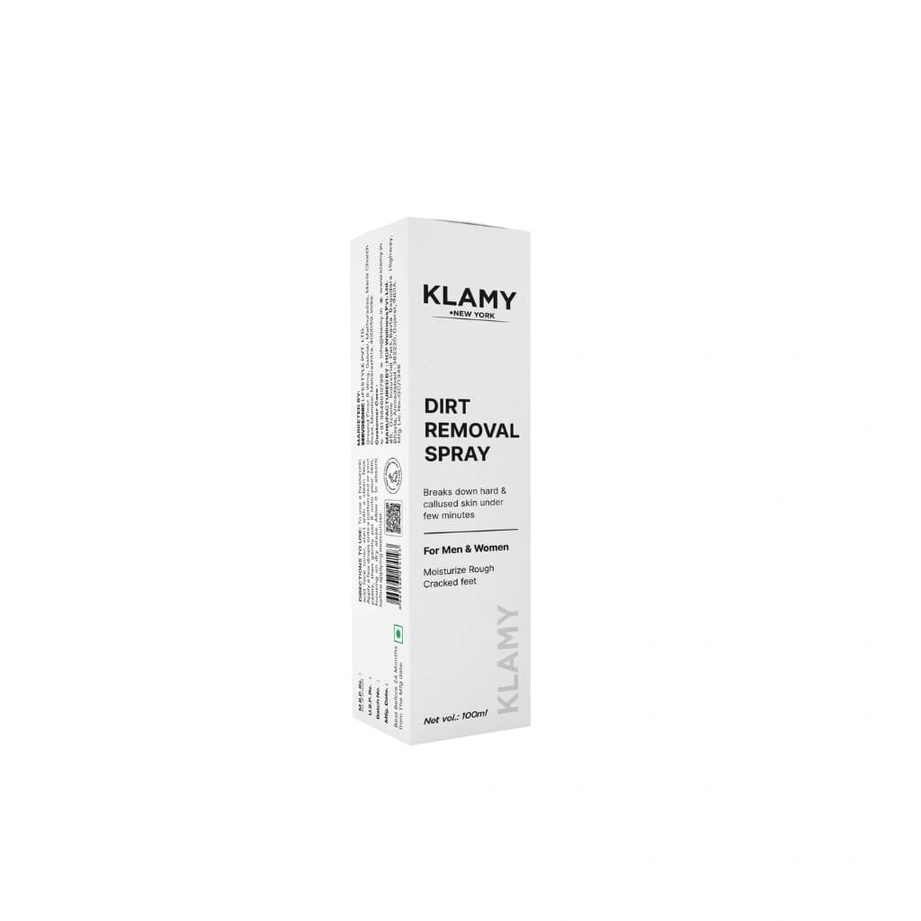 KLAMY DIRT REMOVAL SPRAY MOISTURIZE ROUGH CRACKED FEET 100 ML