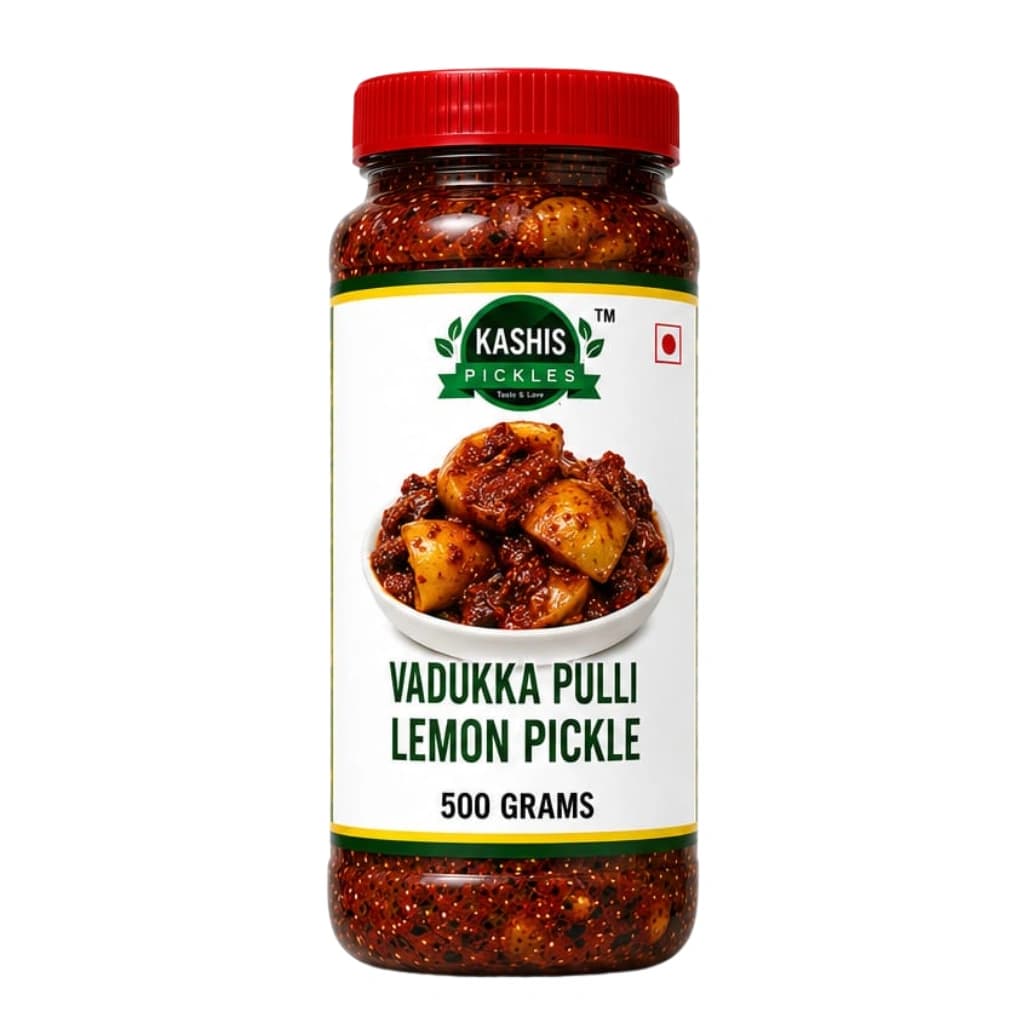 KASHIS VADUKAPULI LEMON PICKLE 500 GM