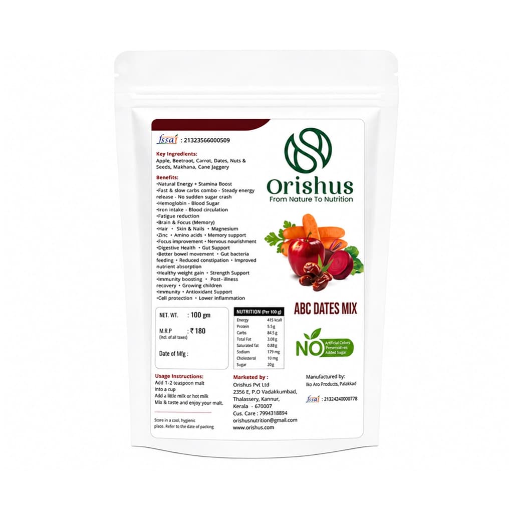 ABC DATES MIX 100GM
