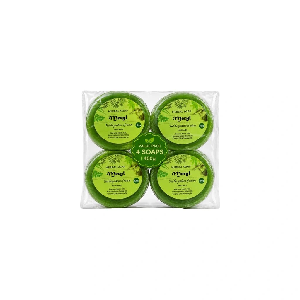 MERYL HERBAL GEL BAR PACK OF 4