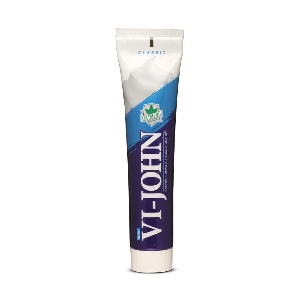 VI JOHN MEN'S SHAVING CREAM BACTI GUARD 124 GM
