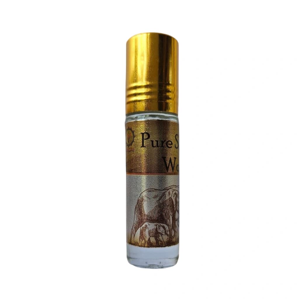 PURE SANDALWOOD ATTAR ROLL ON PERFUME 2 BOTTLE 6 ML
