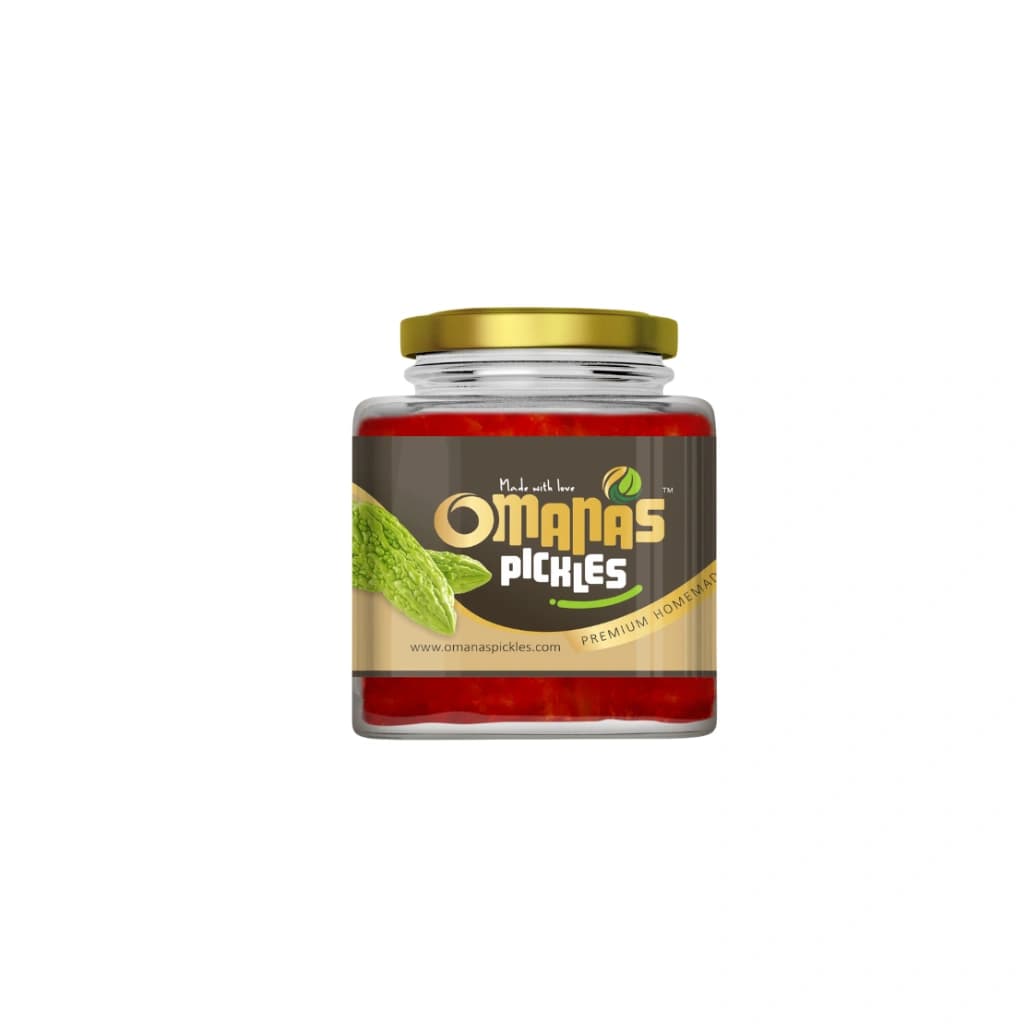 OMANAS PICKLES PREMIUM HOME MADE BITTER GOURD PICKLE 250G