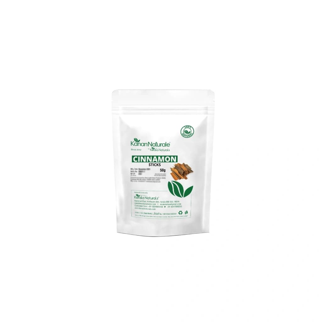 KERALA NATURALS CINNAMON STICKS 50 GM