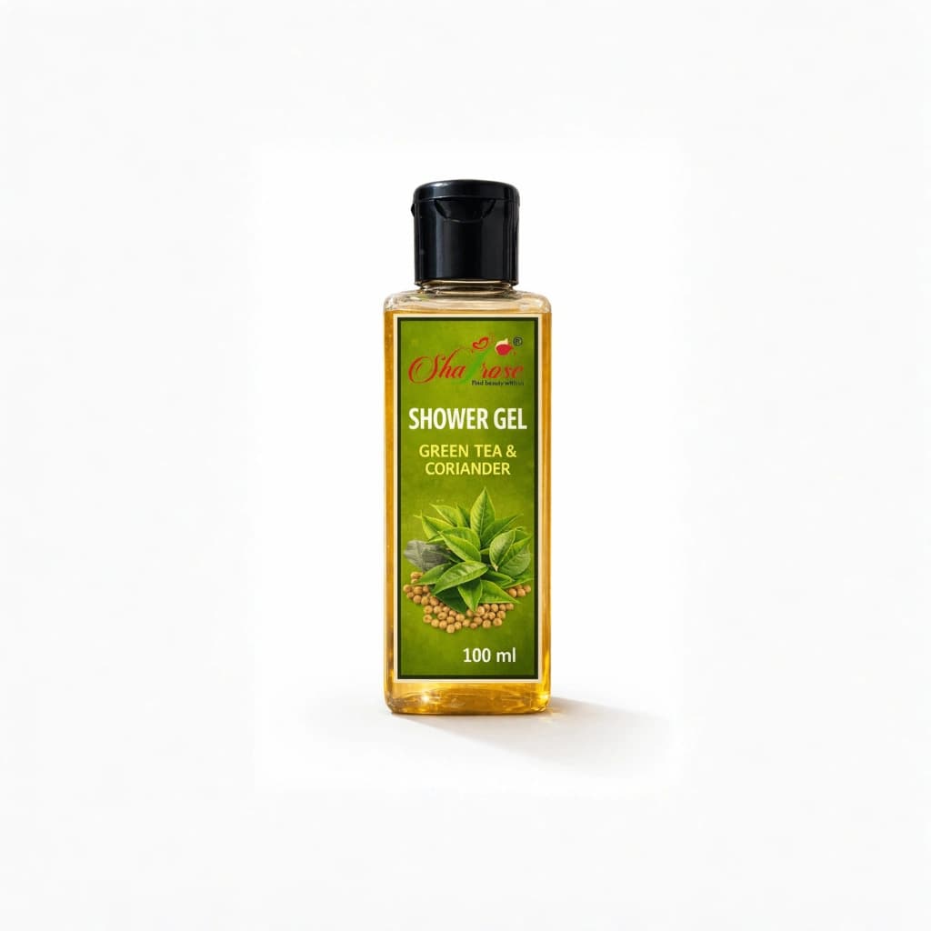 SHAFFROSE GREEN TEA & CORIANDER SHOWER GEL
