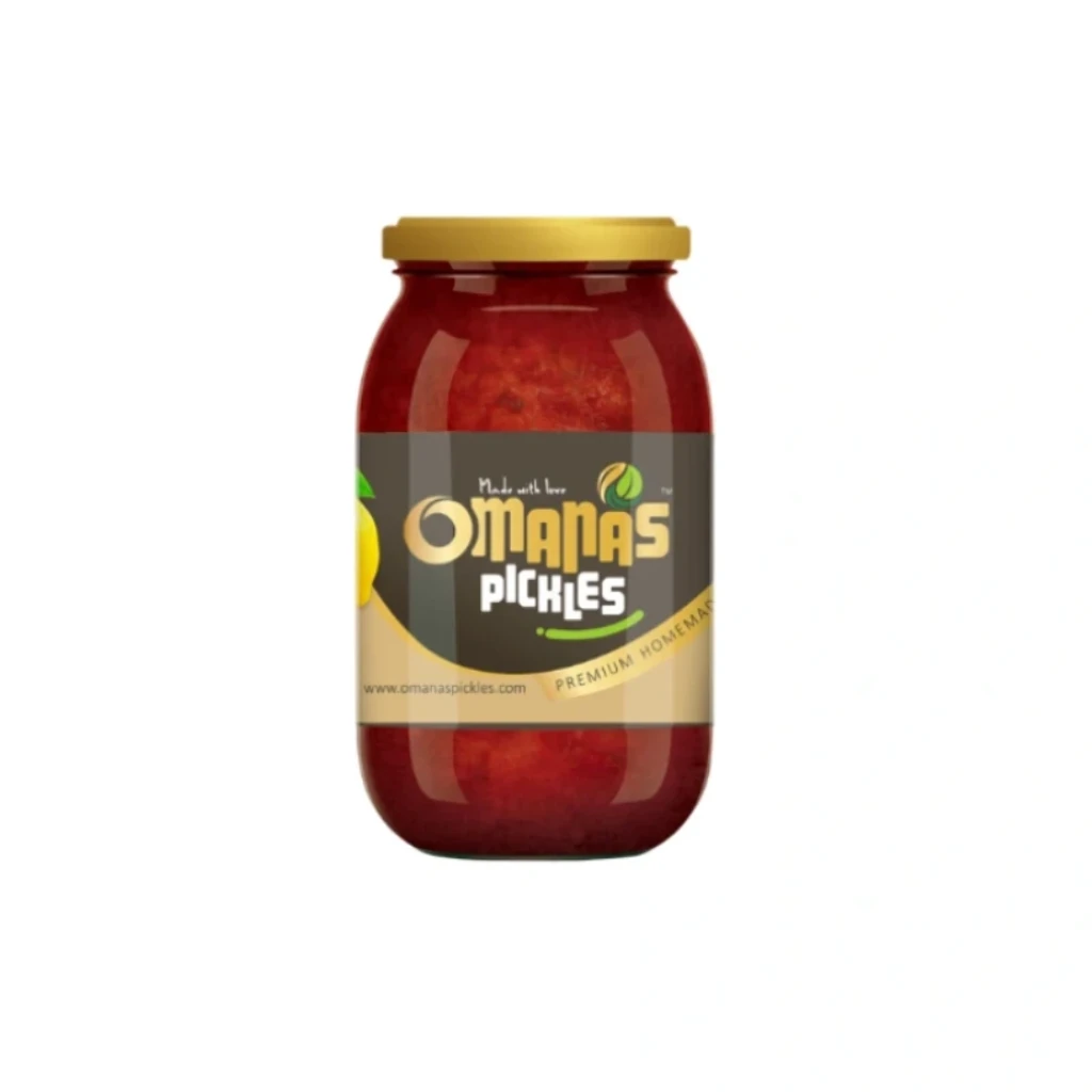 OMANAS PICKLES PREMIUM HOME MADE LEMON PICKLE 400G