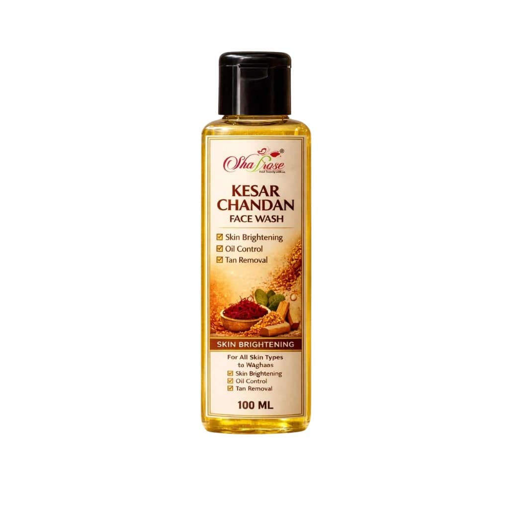 SHAFFROSE KESAR CHANDAN FACE WASH 100 ML