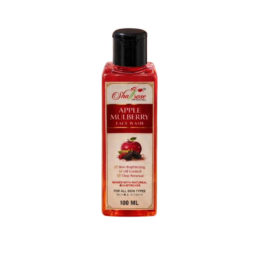 SHAFFROSE APPLE & MULBERRY FACE WASH 100 ML