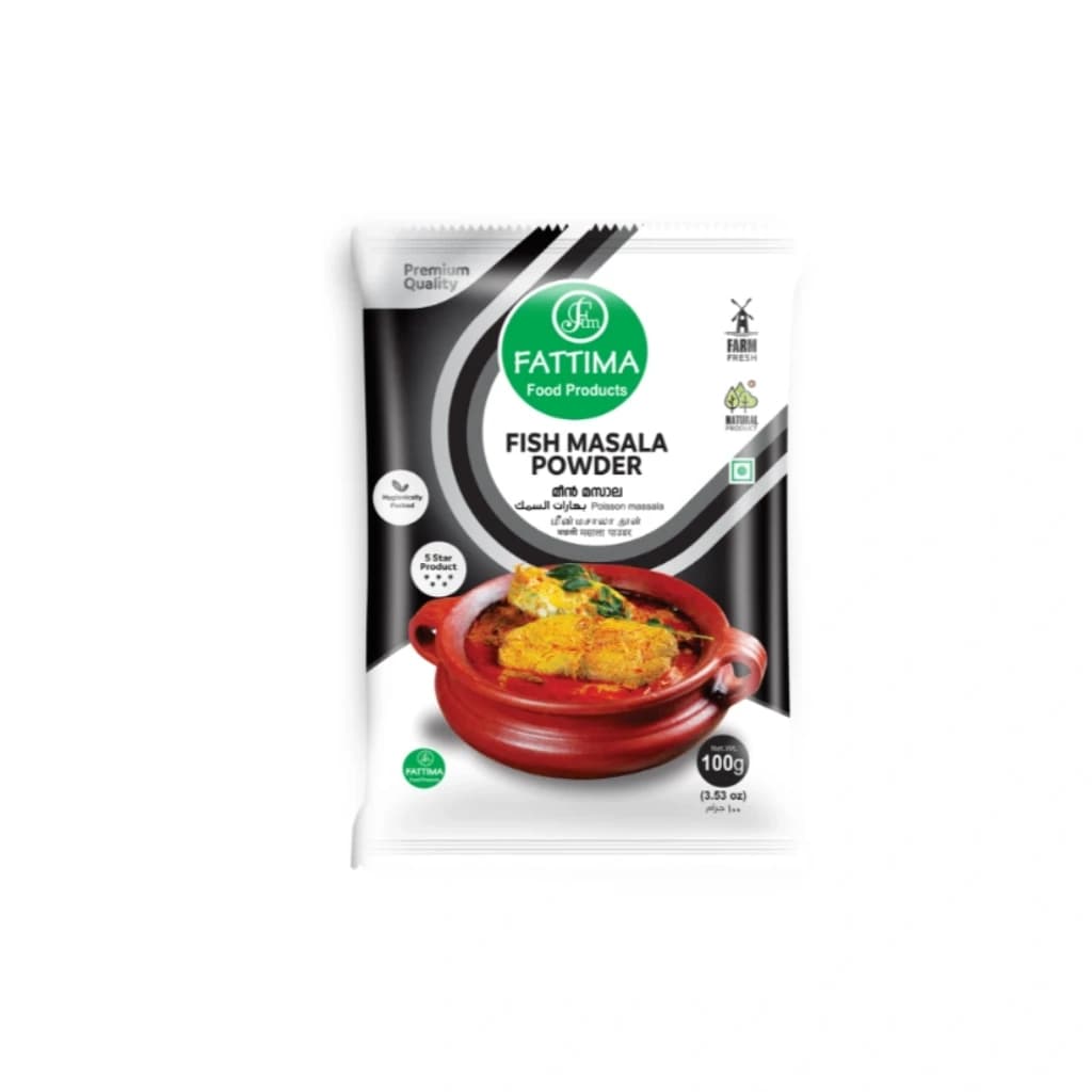 FATTIMA FOOD PRODUCTS - FISH MASALA POWDER 100G