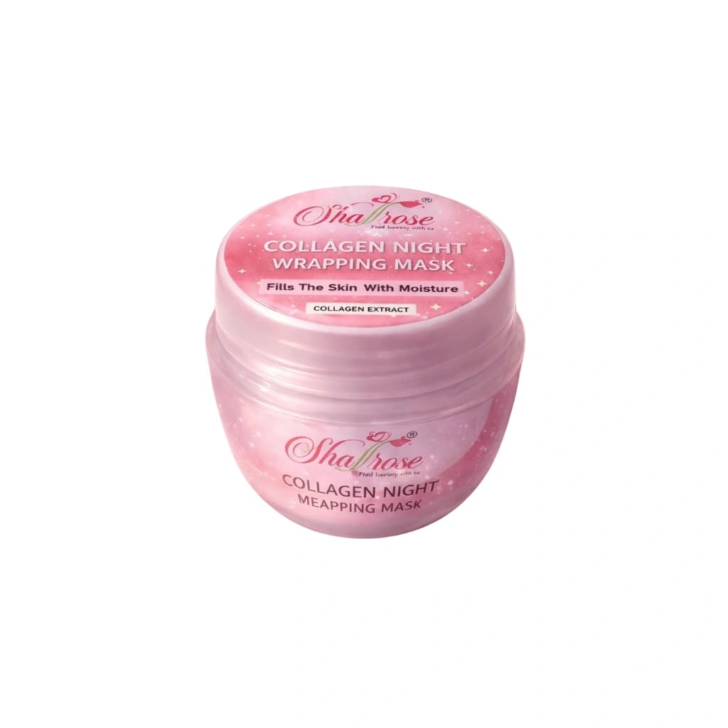 SHAFFROSE COLLAGEN NIGHT WRAPPING MASK 100 GM