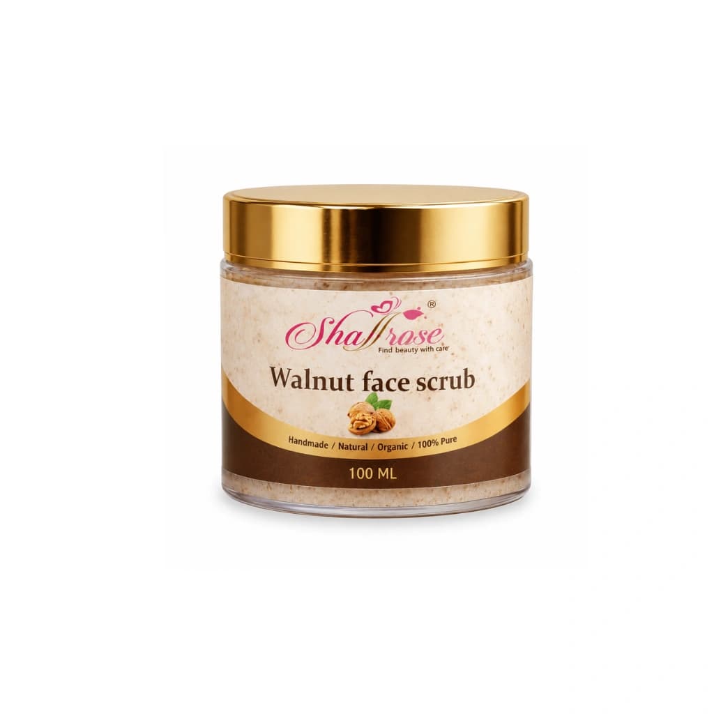 SHAFFROSE WALNUT FACE SCRUB 100 GM